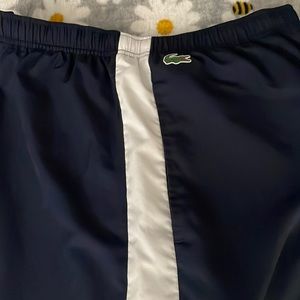 Lacoste track suit pants